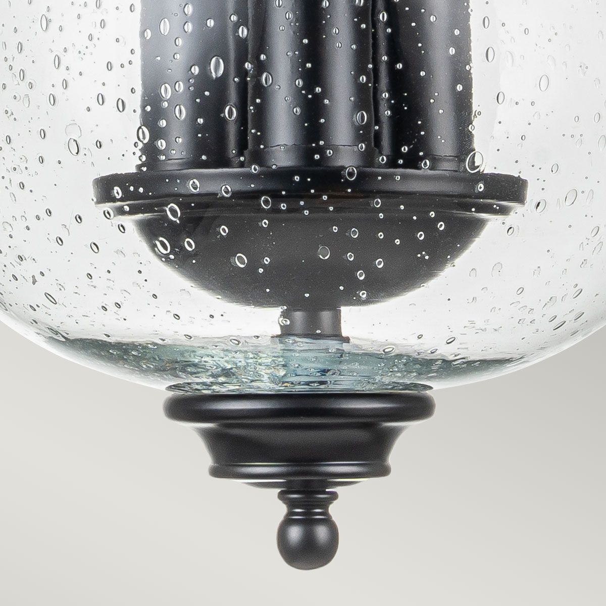 Feiss Pickering Lane 3 Light Semi-Flush - Black