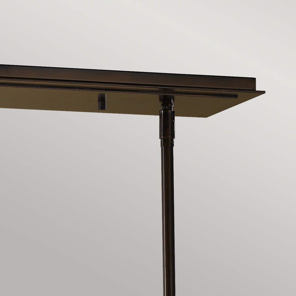Feiss Remy 4 Light Pendant - Heritage Bronze & Parisienne Gold