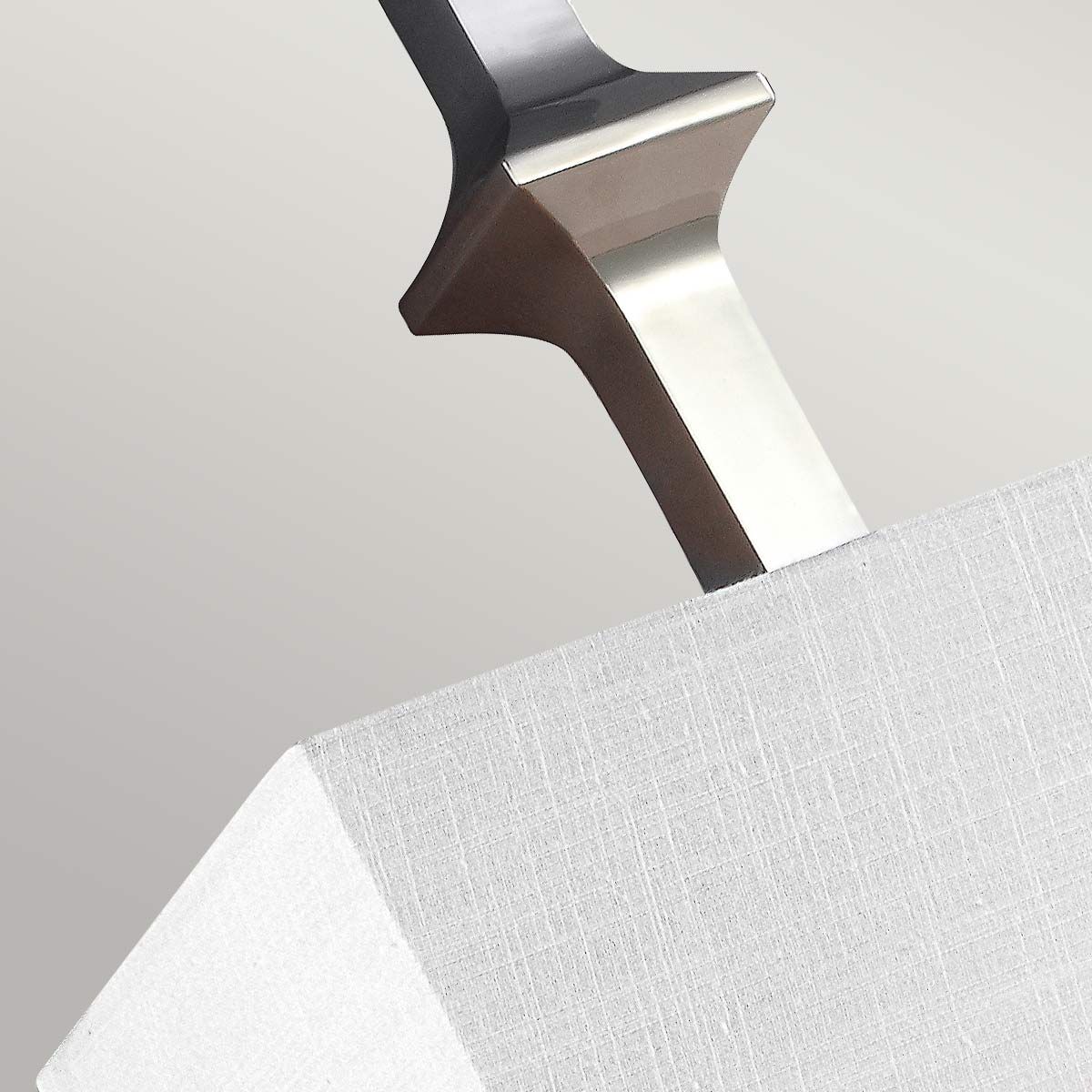 Feiss Teva Single Wall Light - Polished Nickel