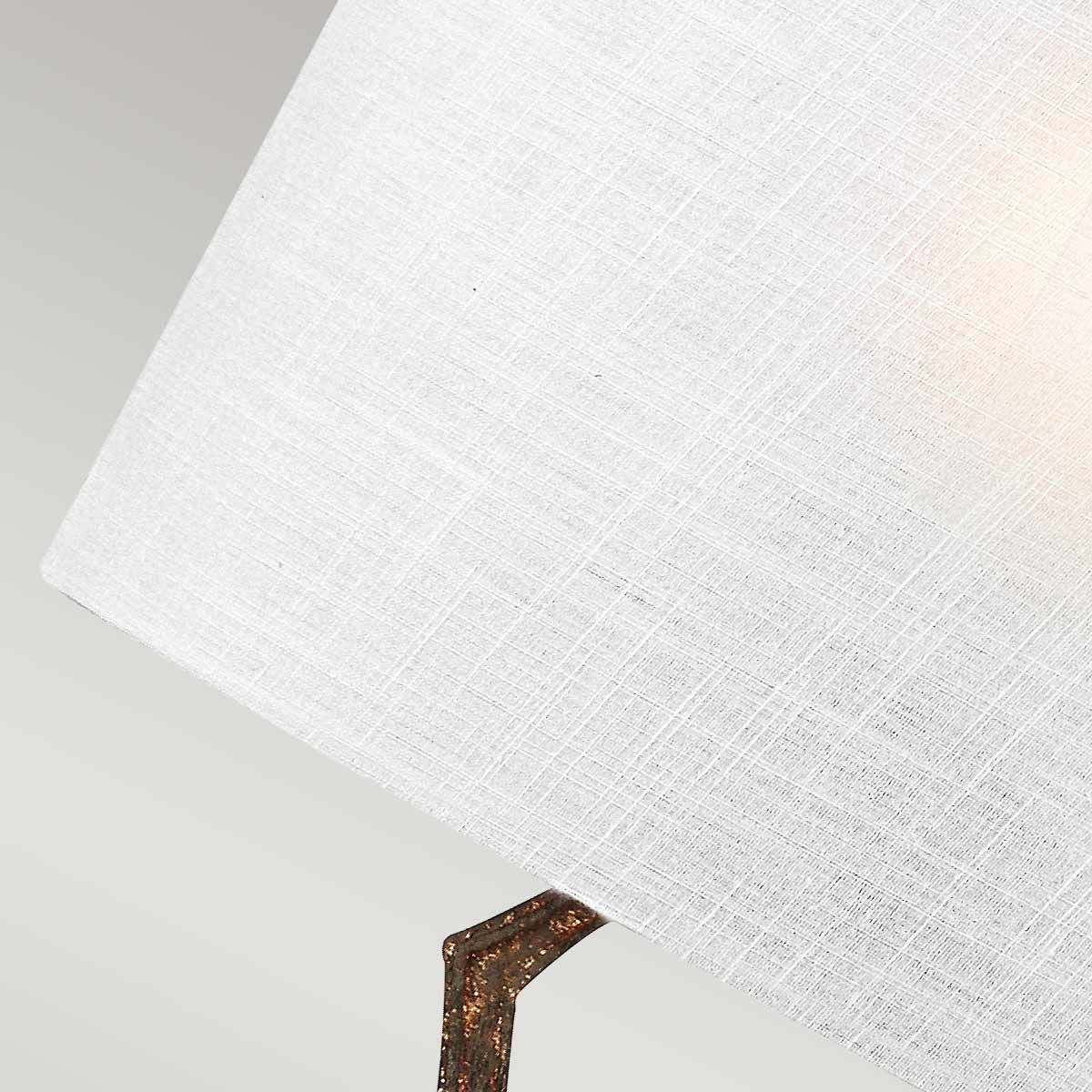 Feiss Tilling Single Wall Light - Distressed Gold Leaf