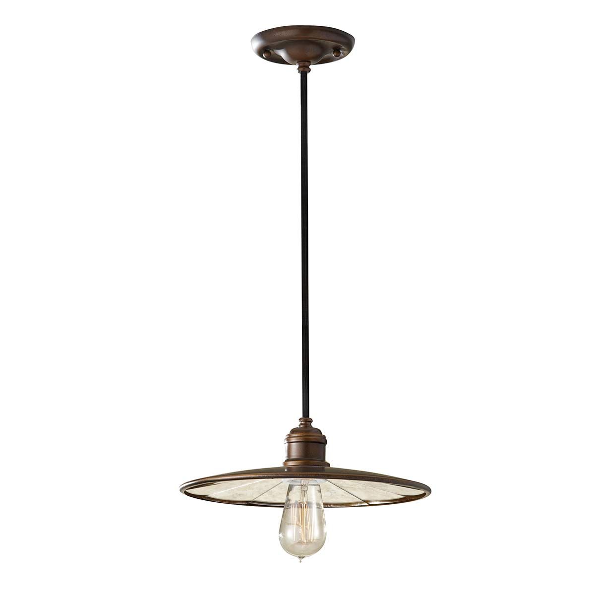 Feiss Urban Renewal Single Pendant - Astral Bronze