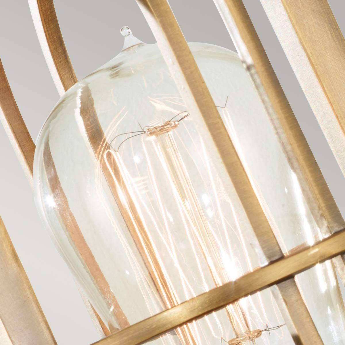Feiss Urban Renewal Single Wall Light - Dark Antique Brass