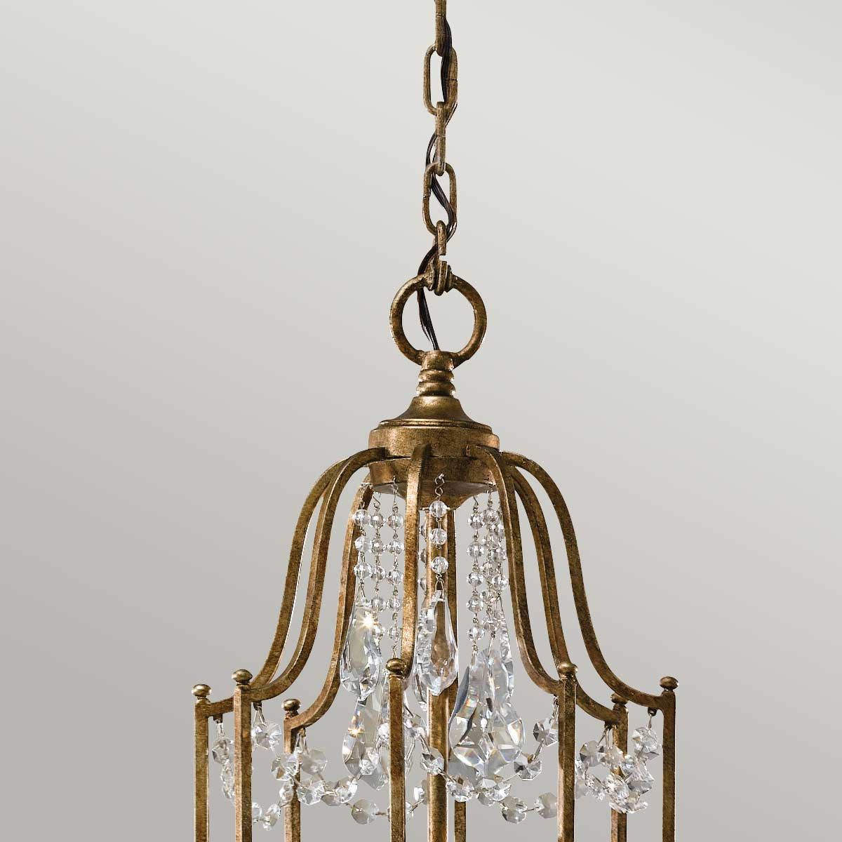 Feiss Valentina 12 Light Multi-Tier Chandelier - Oxidized Bronze