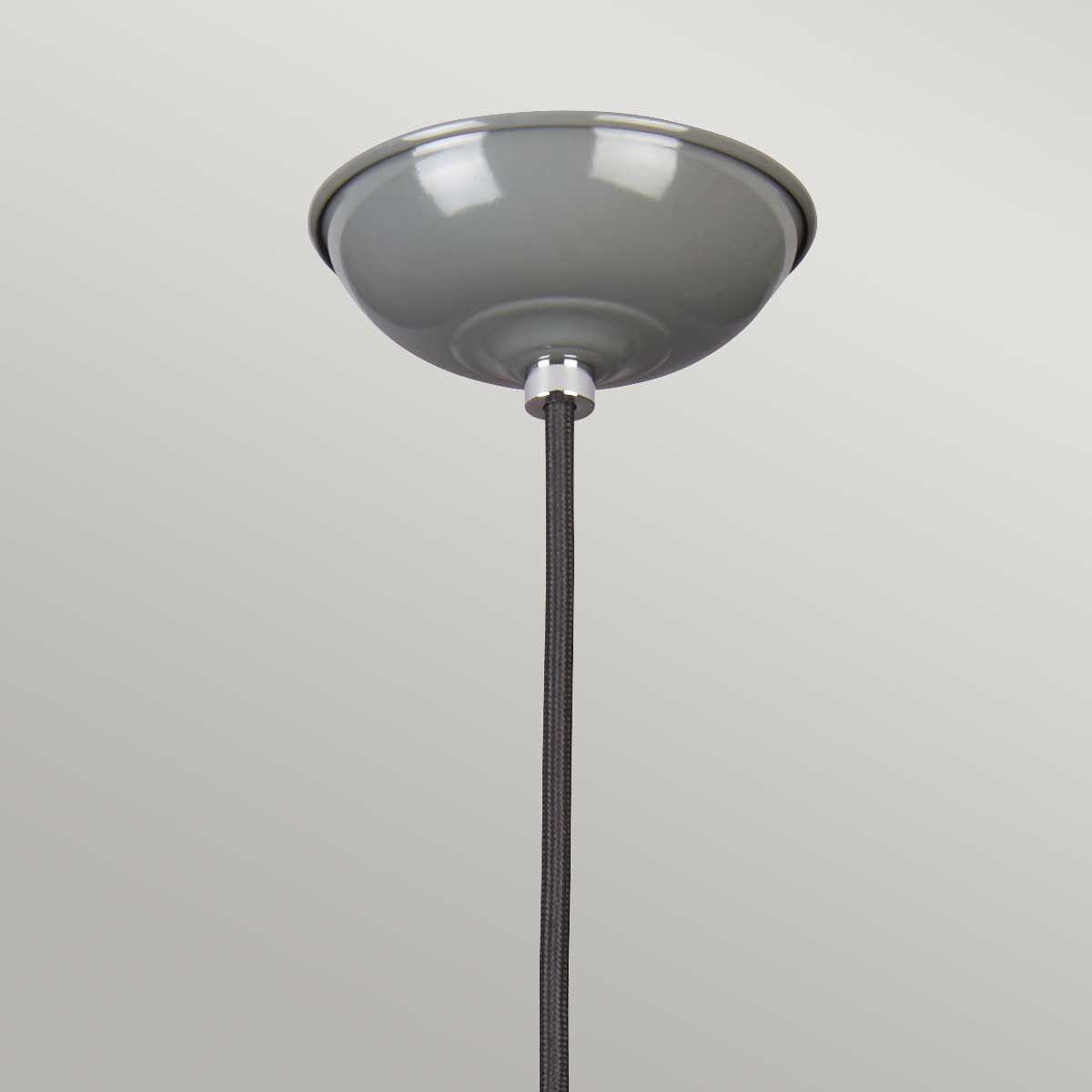 Elstead Franklin Single Pendant - Grey