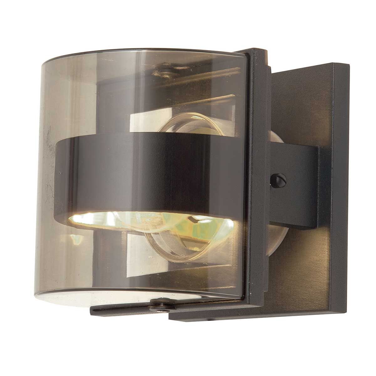 Elstead Frida Single Small Wall Light - Graphite