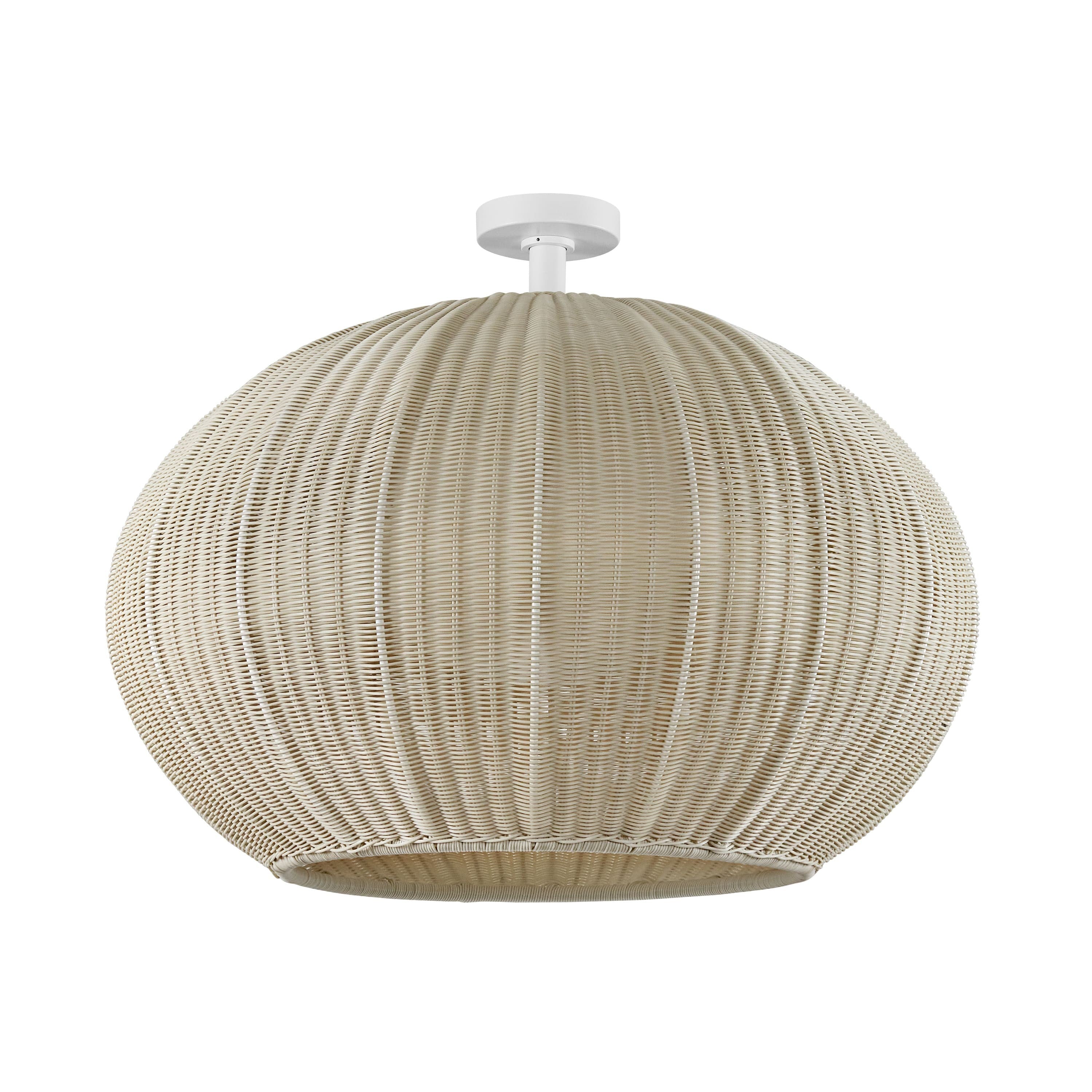 Bover Garota PF/02 Large LED Outdoor Flush Ceiling Light