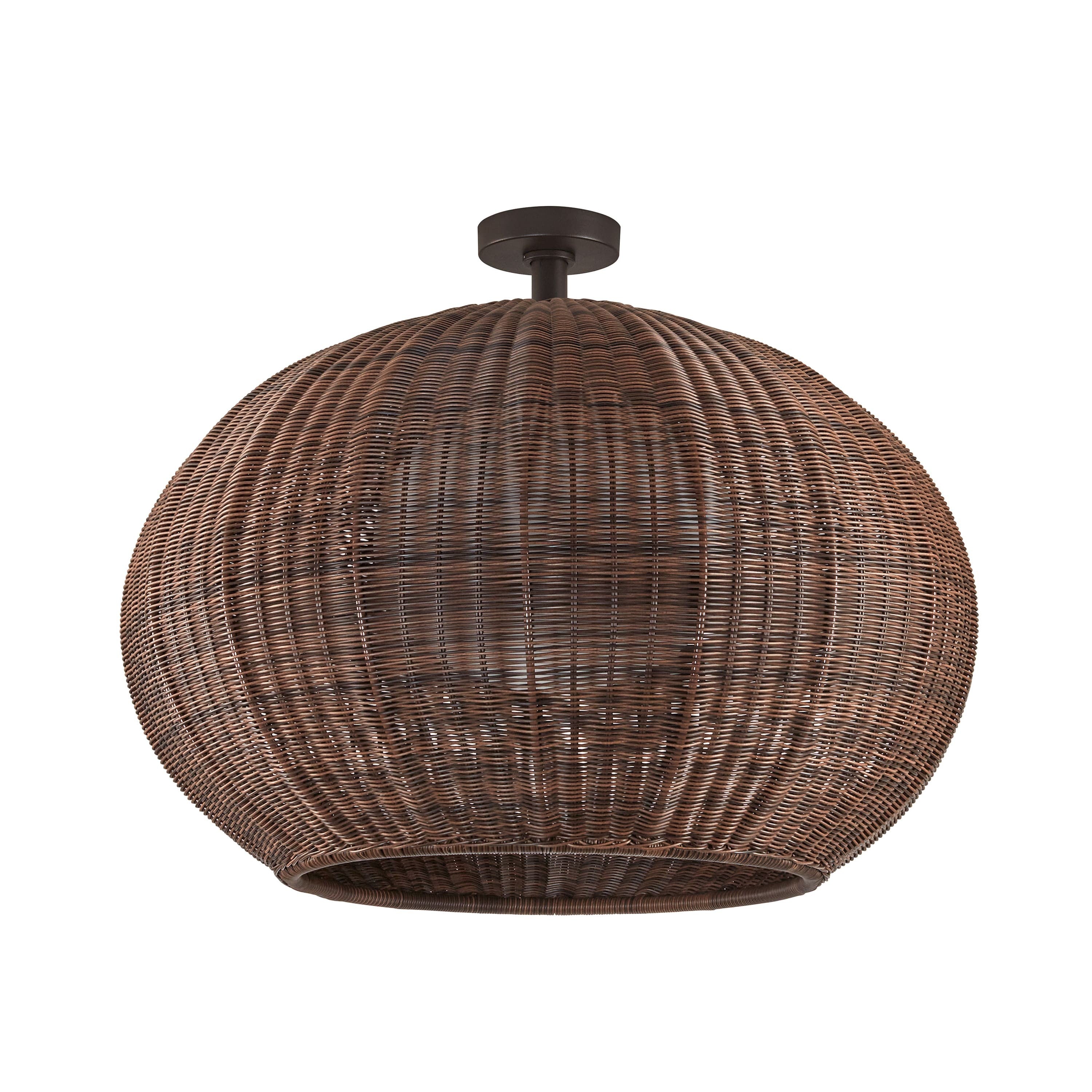 Bover Garota PF/02 Large LED Outdoor Flush Ceiling Light