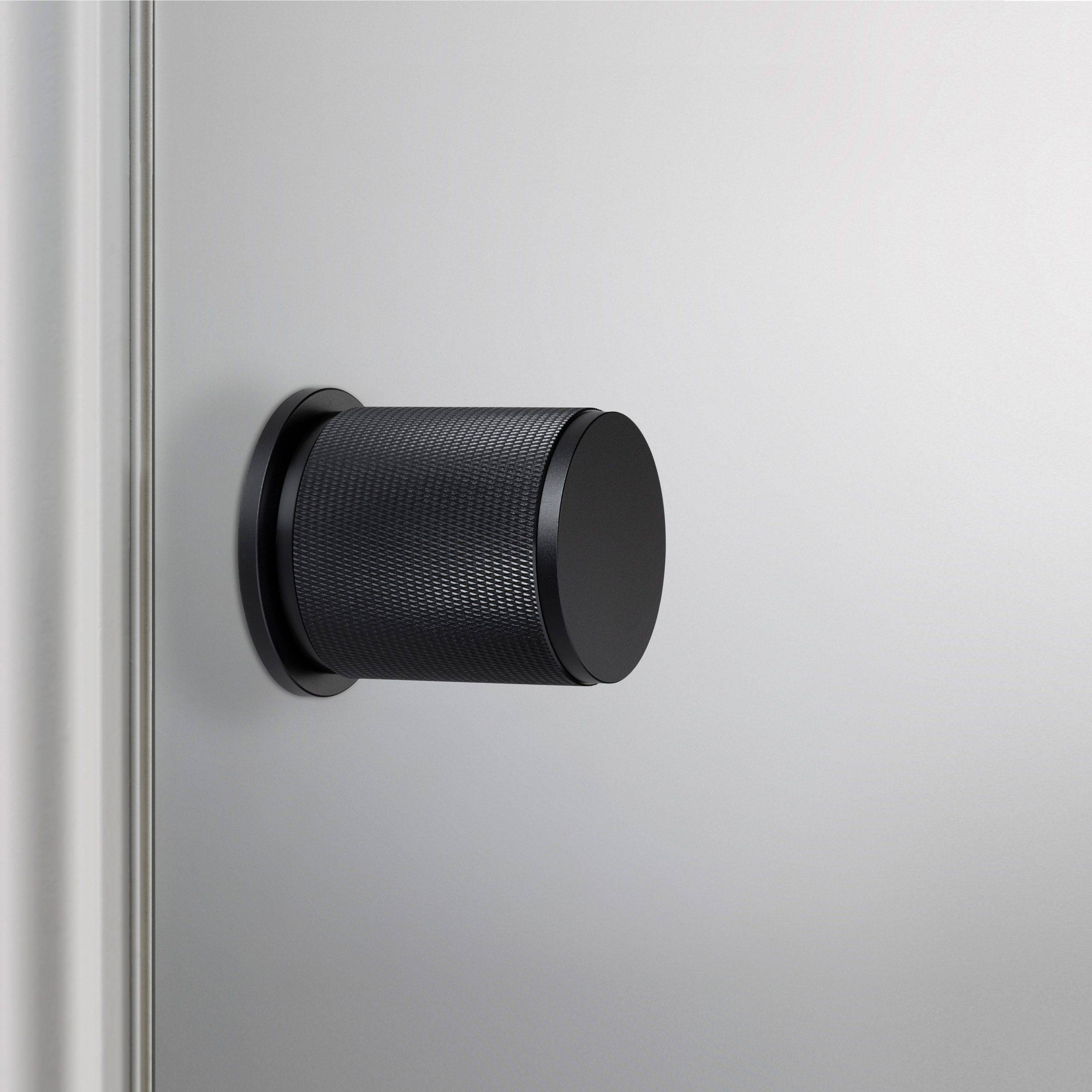 Buster + Punch Door Knob Set - Cross Knurl
