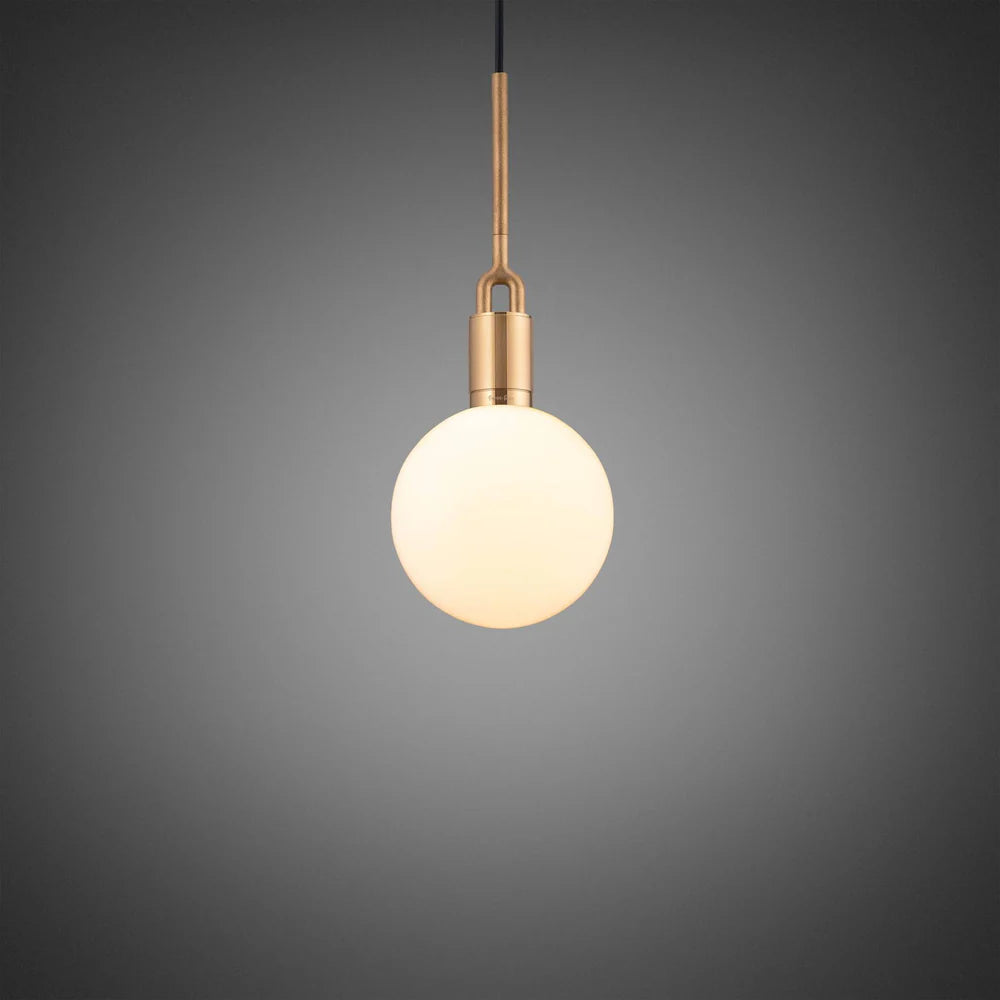 Buster + Punch Forked Globe Opal Pendant - Medium
