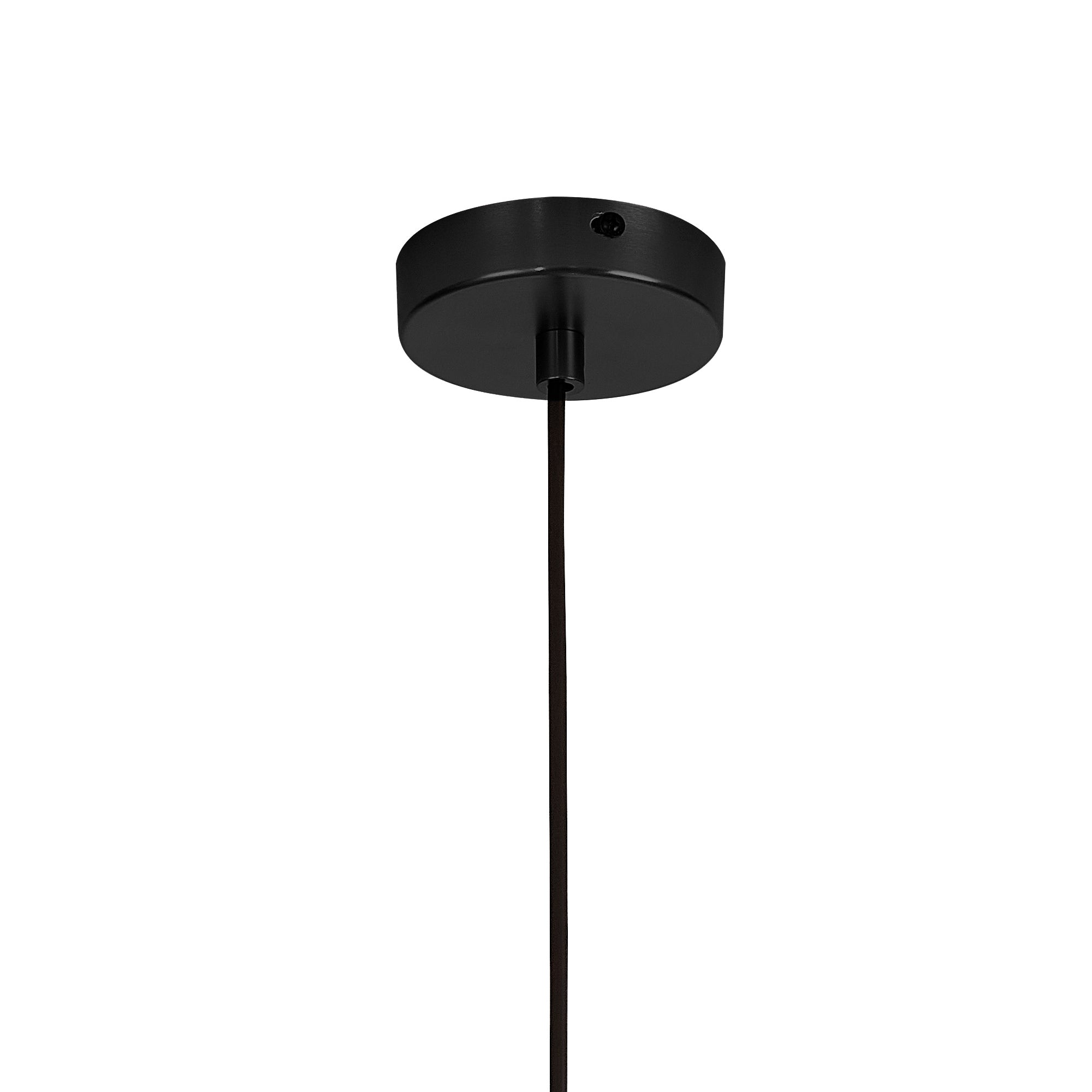 Mantra Gin 22cm Pendant 1 Light GU10 - Black