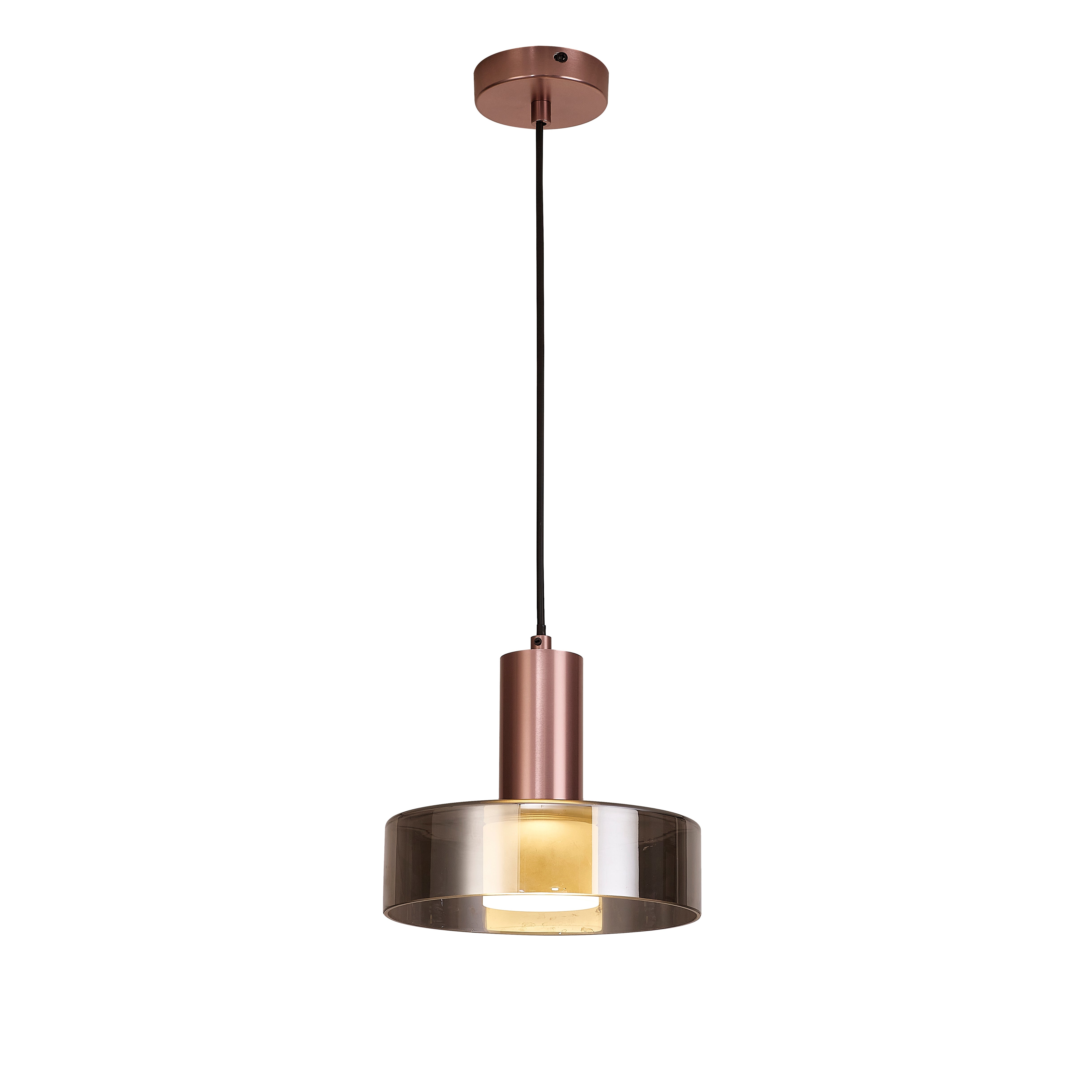 Mantra Gin 22cm Pendant 1 Light GU10 - Rose Gold