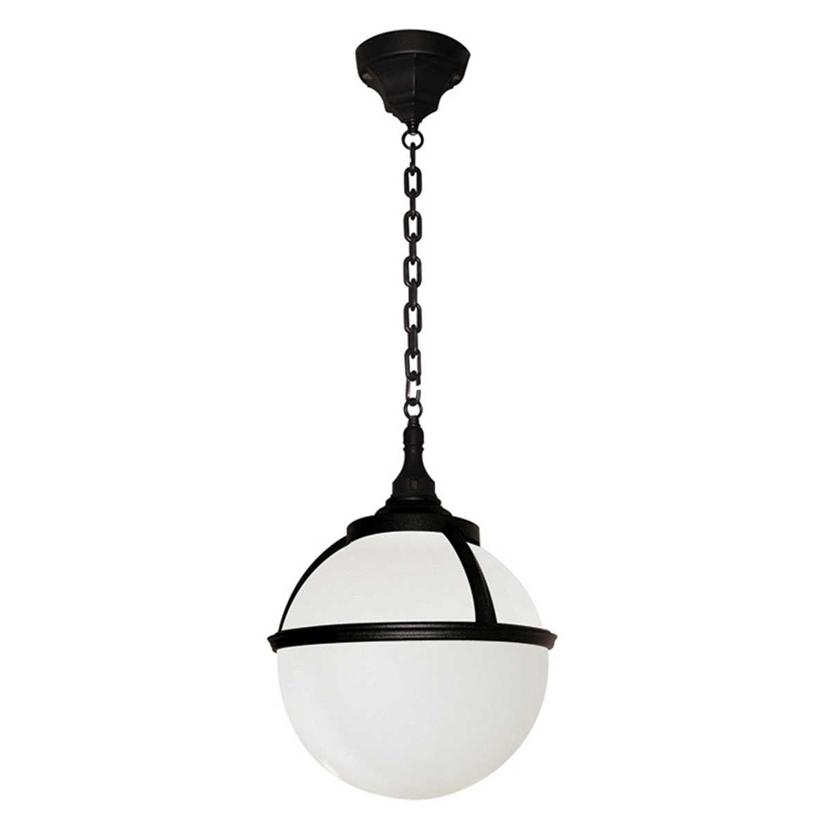 Elstead Glenbeigh Single Chain Lantern - Black