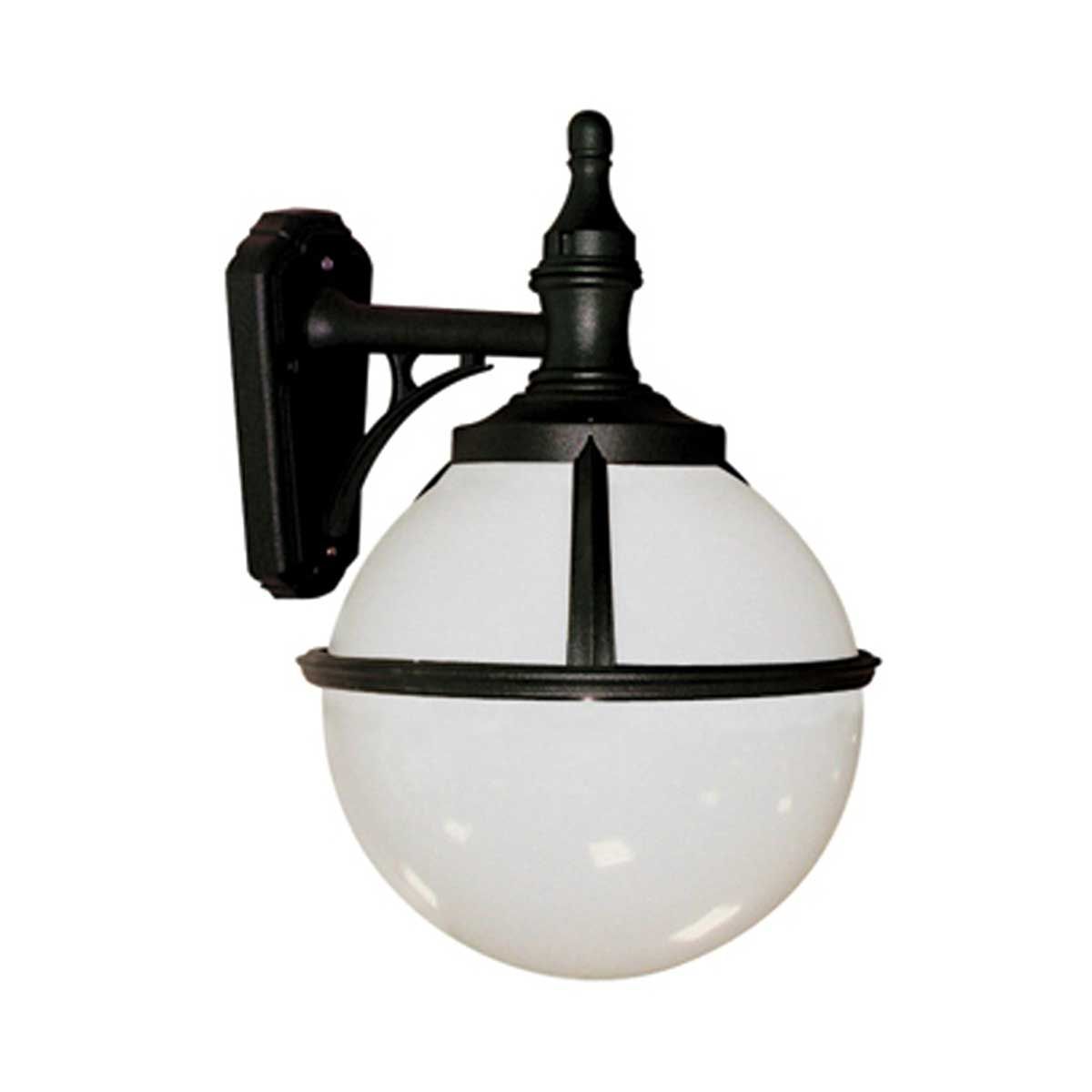 Elstead Glenbeigh Single Wall Lantern - Black