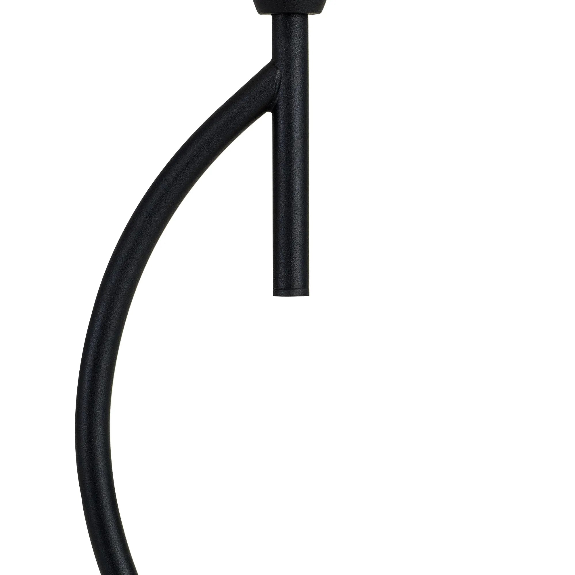 Grosvenor Table Lamp - Satin Black & Crystal Shade