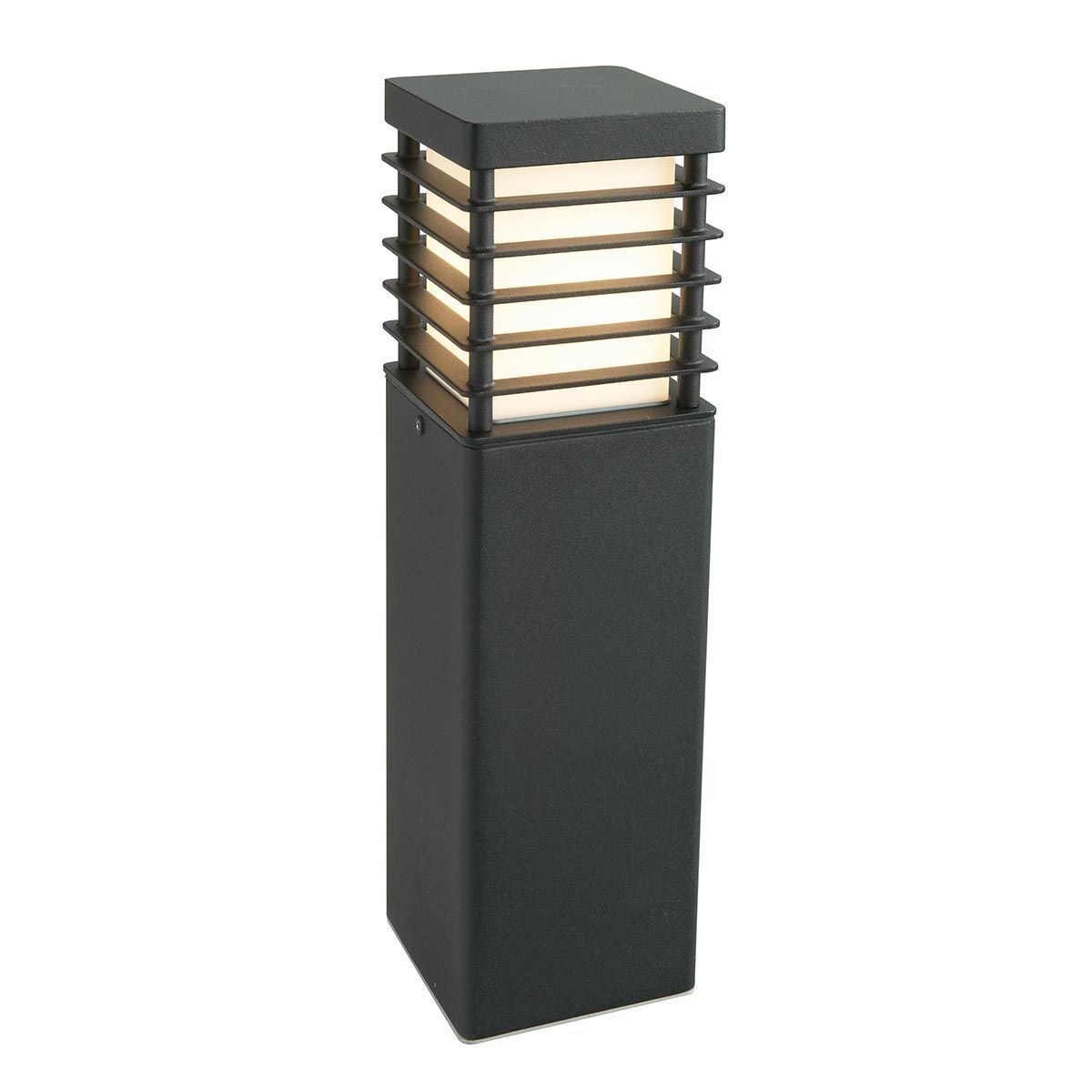 Norlys Halmstad Single Medium Bollard - Black