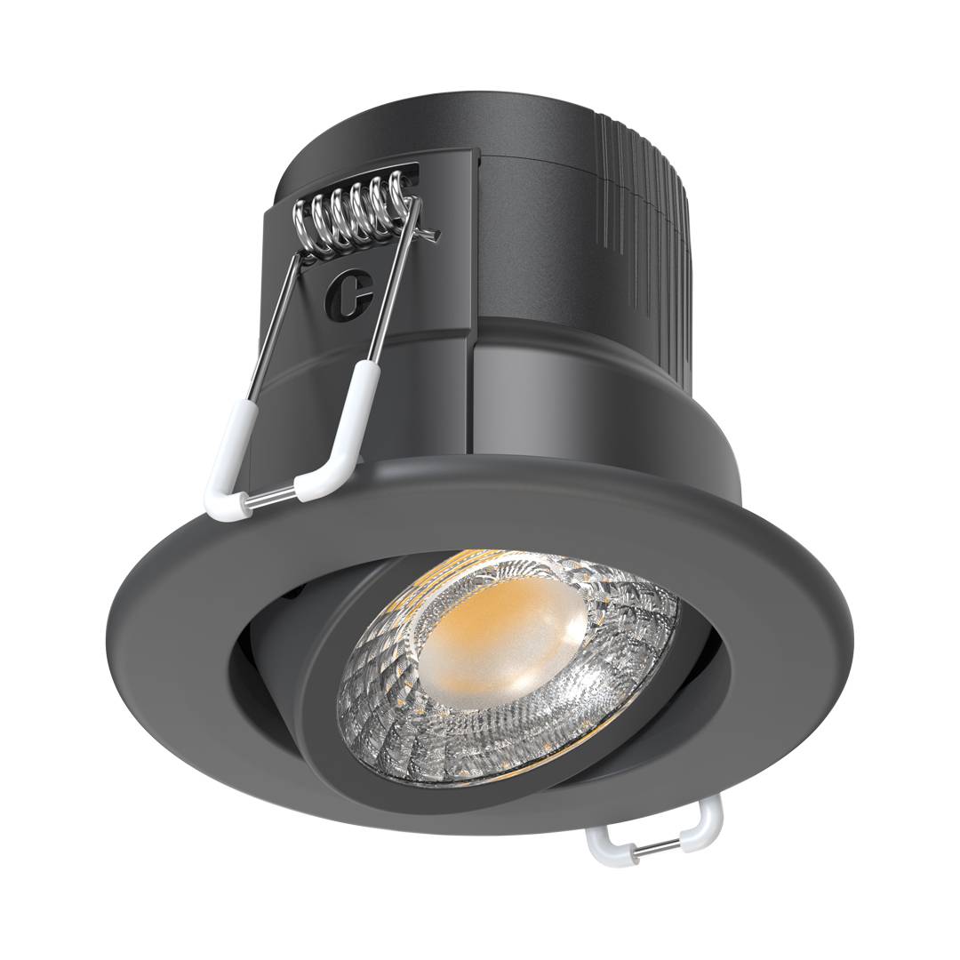 Collingwood H4 Lite CSP Downlight - Matt White Bezel