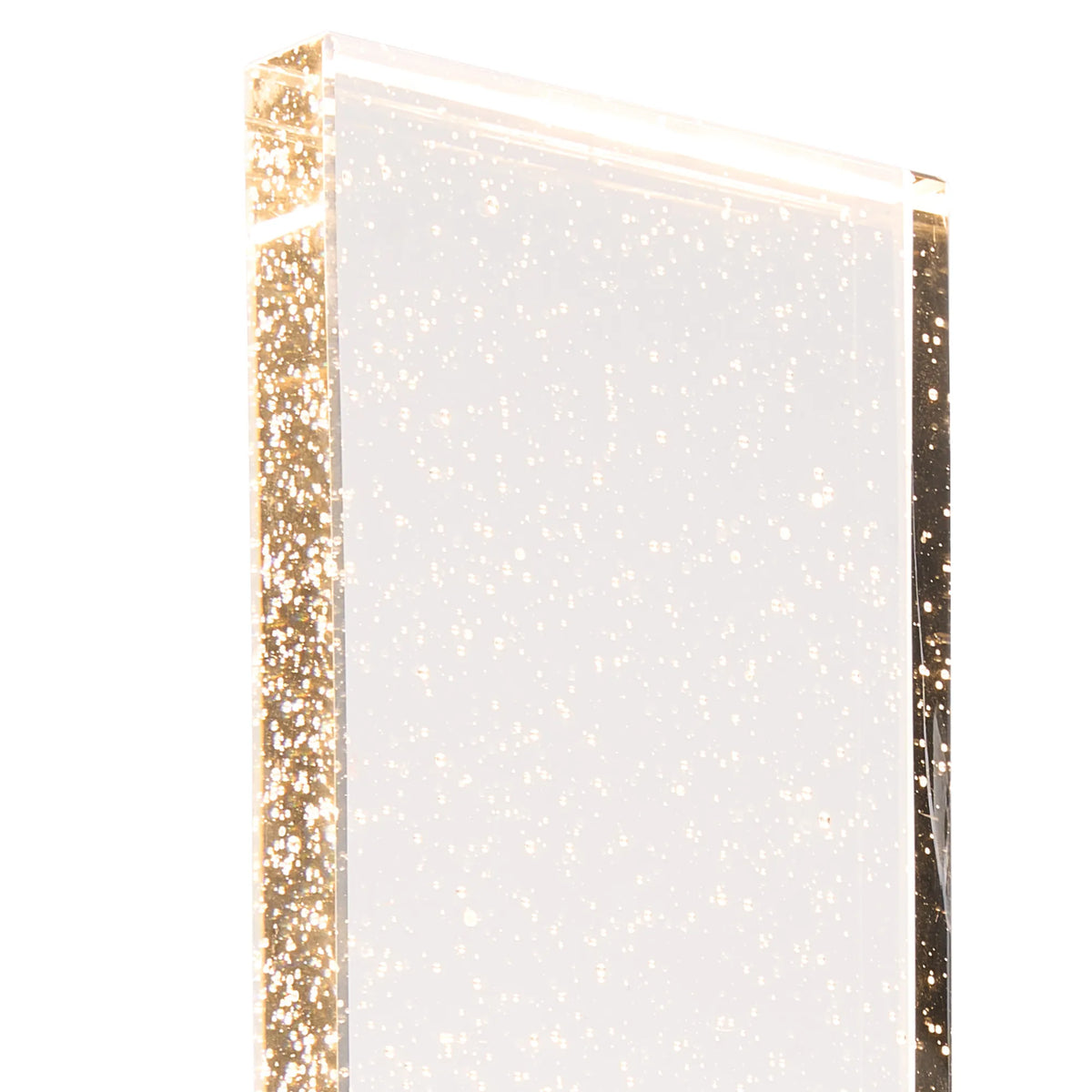 Fabula Havant IP65 Up/Down LED Wall Light – Black & Bubble Glass