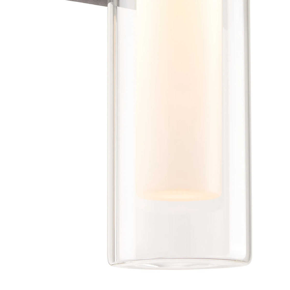 Fabula Henley IP65 1 Light Wall Light – Anthracite & Frosted Glass