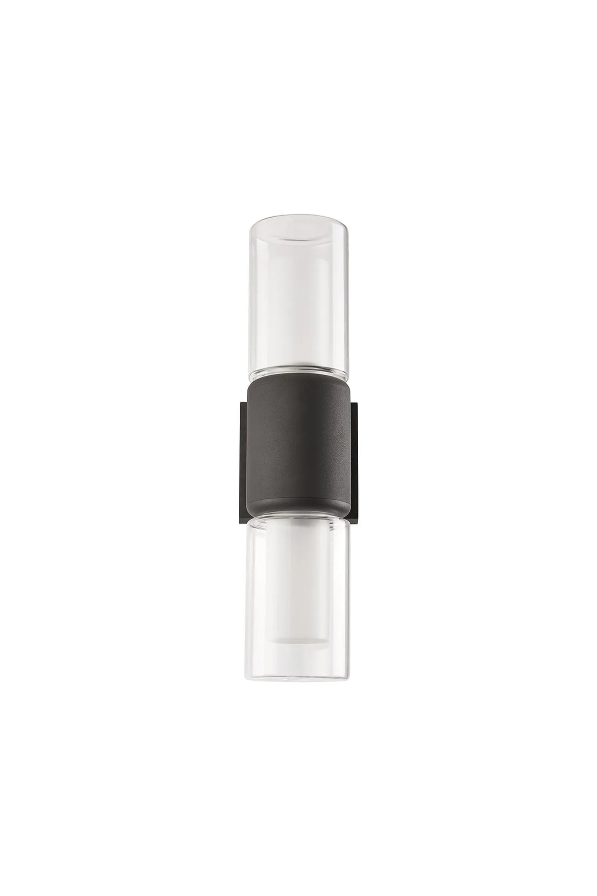 Fabula Henley IP65 2 Light Wall Light – Anthracite & Frosted Glass