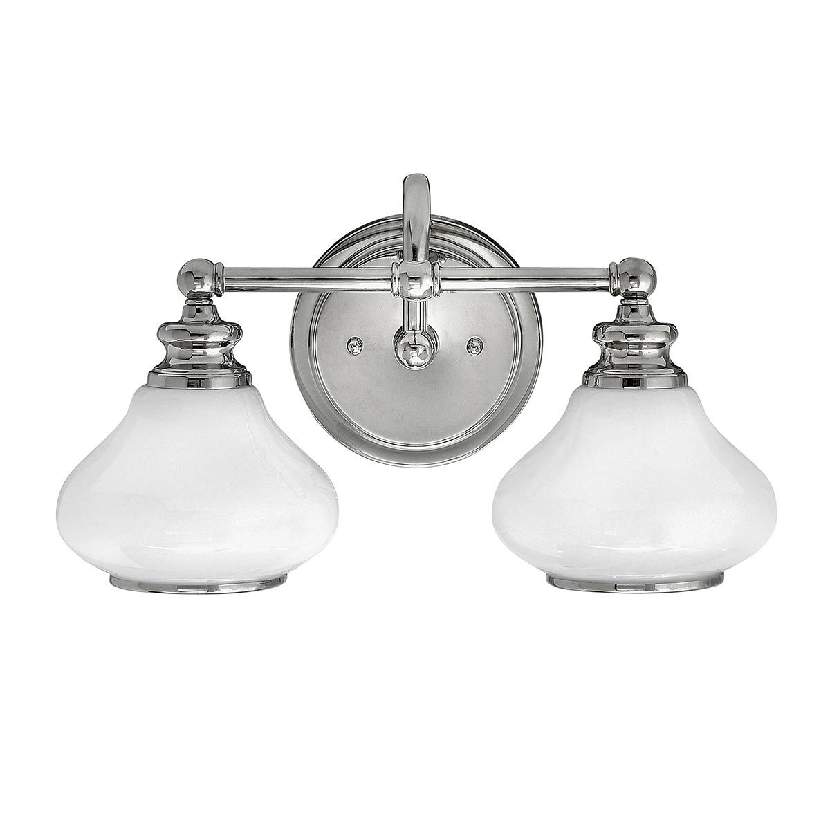Hinkley Ainsley 2 Light Wall Light - Polished Chrome