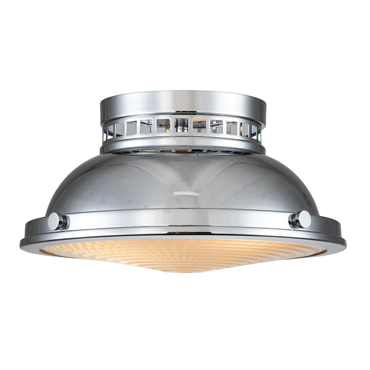 Hinkley Amelia 2 Light Flush Light - Polished Chrome