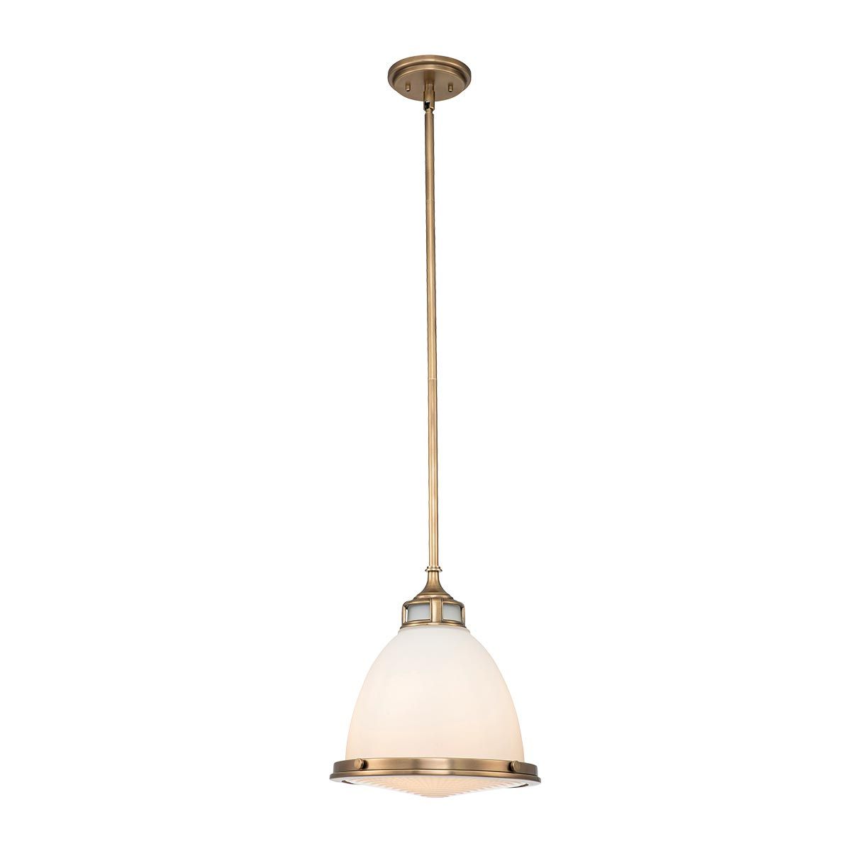 Hinkley Amelia Single Medium Pendant - Heritage Brass