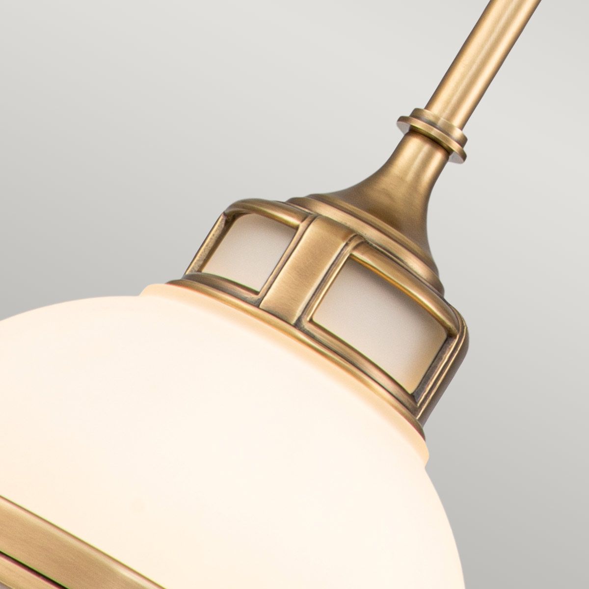 Hinkley Amelia Single Mini Pendant - Heritage Brass