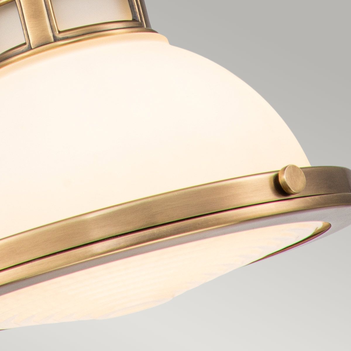 Hinkley Amelia Single Mini Pendant - Heritage Brass
