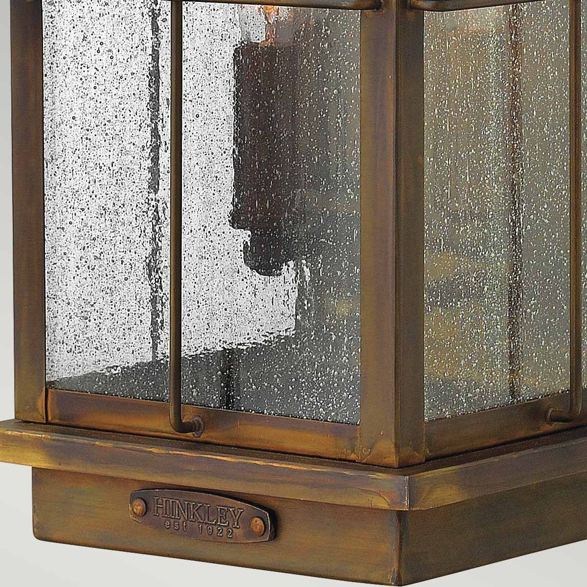 Hinkley Bingham 3 Light Large Wall Lantern - Sienna