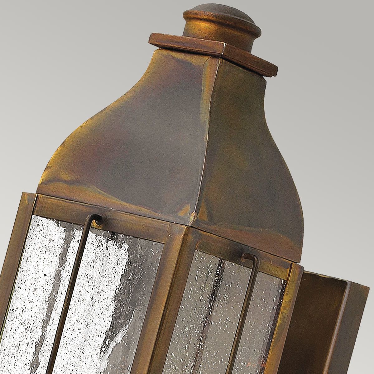 Hinkley Bingham Single Light Small Wall Lantern - Sienna