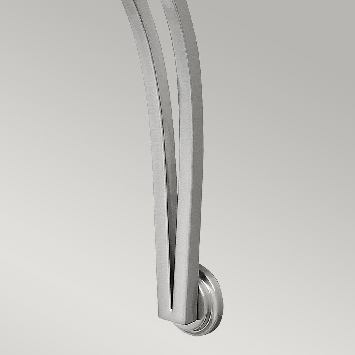 Hinkley Bolla Single Light Wall Torchiere - Brushed Nickel