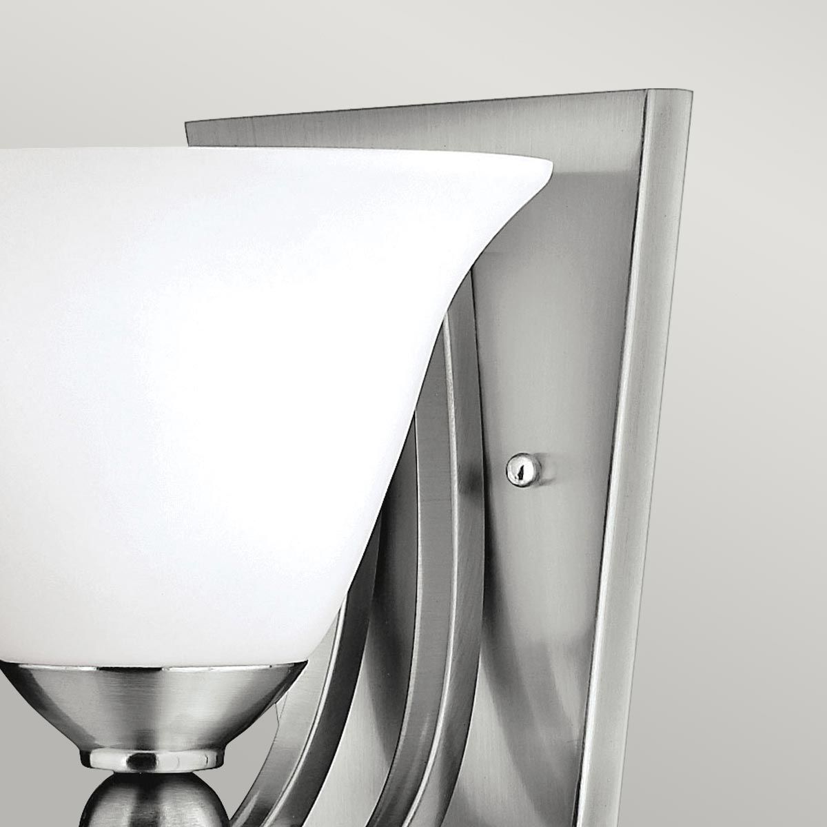 Hinkley Bolla Single Wall Light - Brushed Nickel