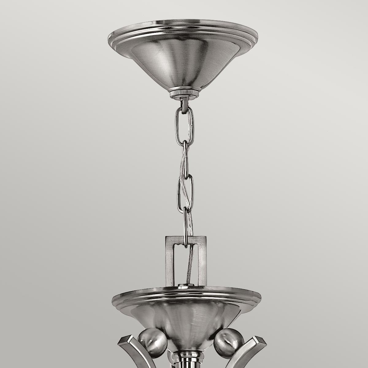 Hinkley Bolla 5 Light Chandelier - Brushed Nickel
