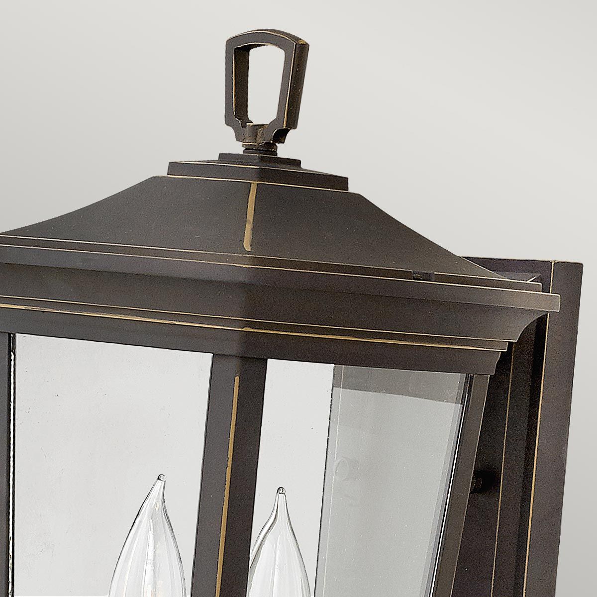 Hinkley Bromley 2 Light Medium Wall Lantern - Oil Rubbed Bronze