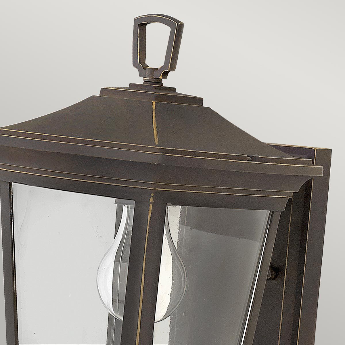 Hinkley Bromley Single Small Wall Lantern - Oil Rubbed Bronze