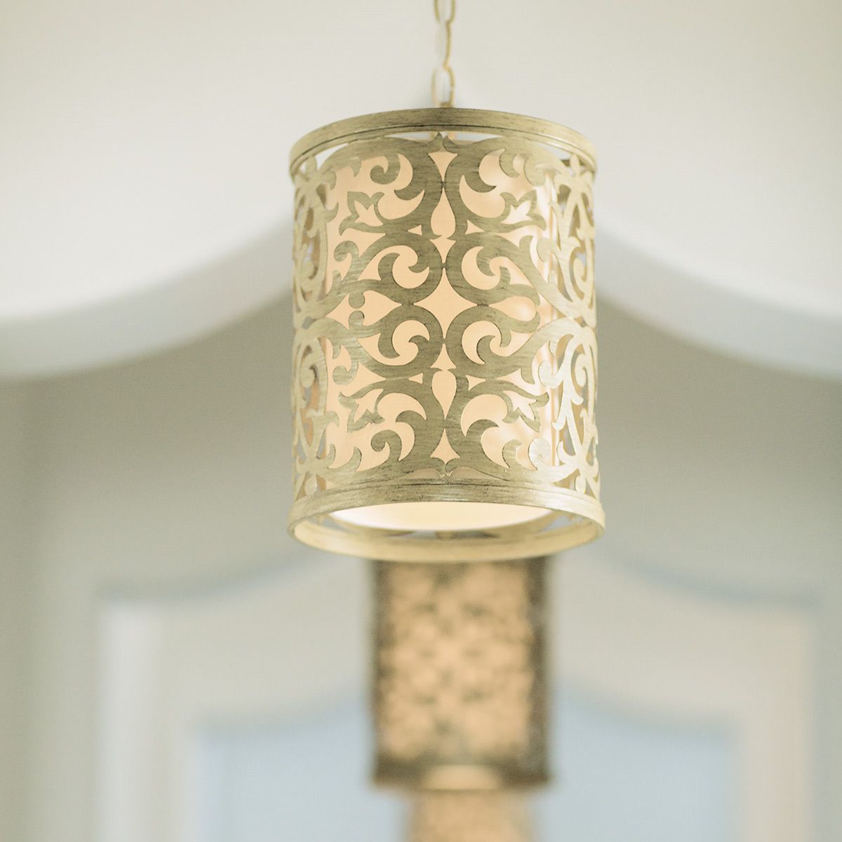 Hinkley Carabel Single Mini Pendant - Brushed Champagne