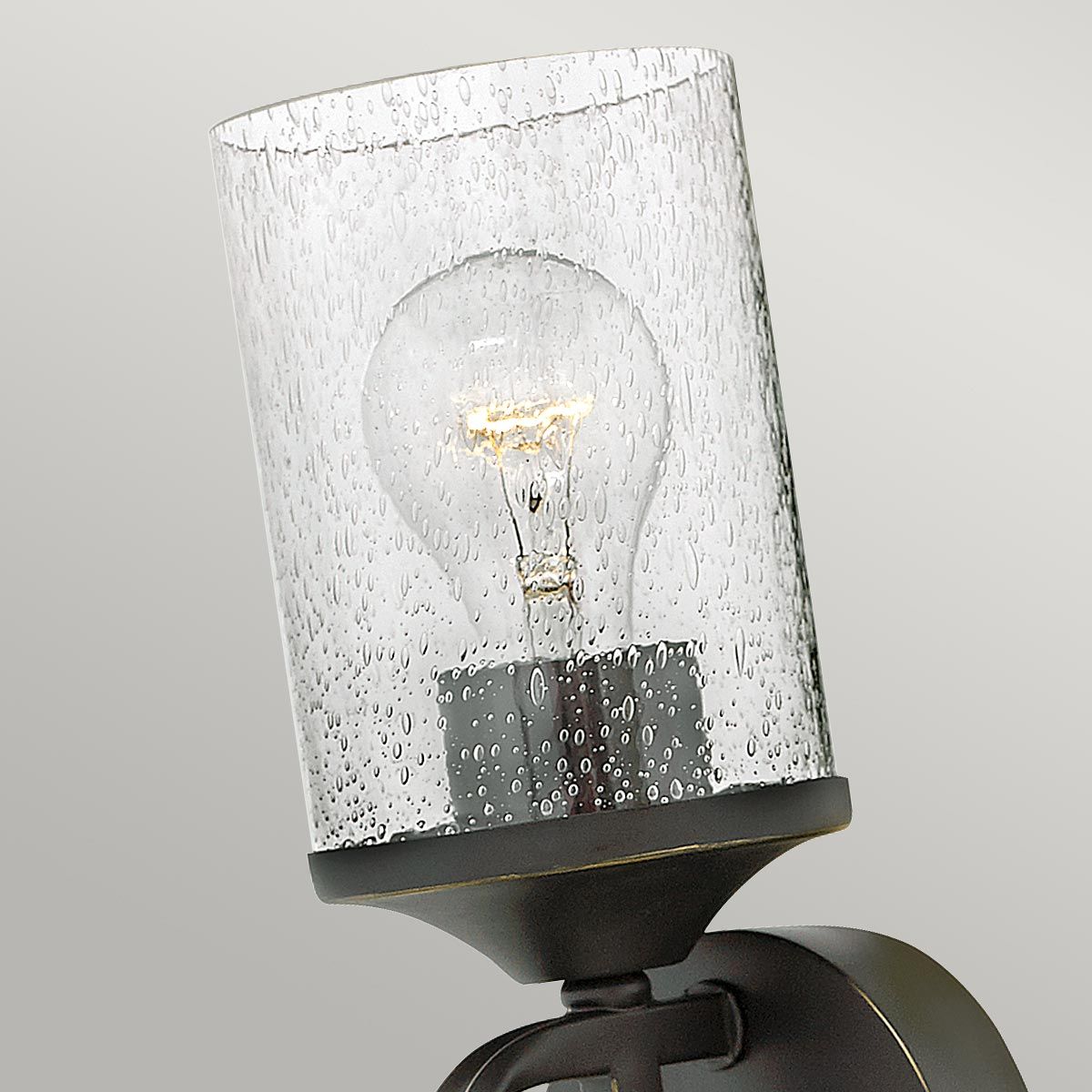 Hinkley Casa Single Wall Light - Olde Black