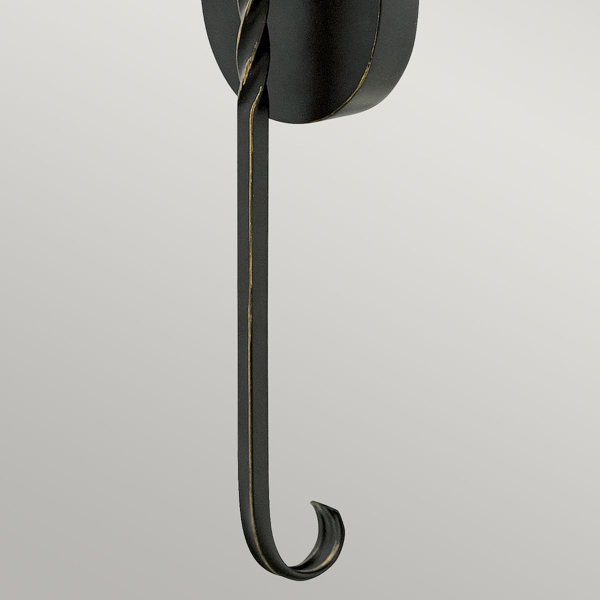 Hinkley Casa Single Wall Light - Olde Black