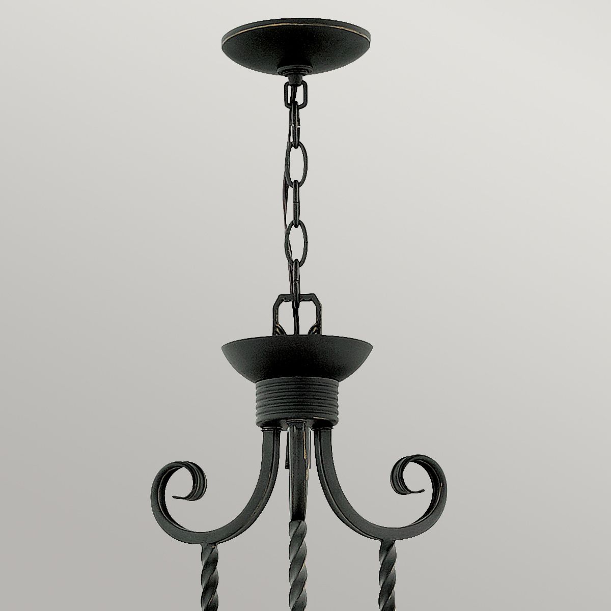 Hinkley Casa 5 Light Chandelier - Olde Black