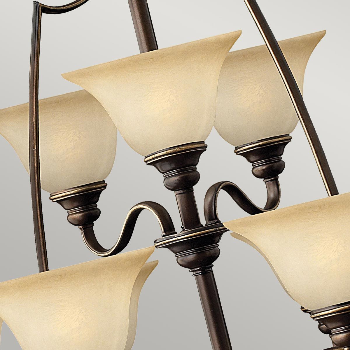 Hinkley Cello 15 Light Chandelier - Antique Bronze