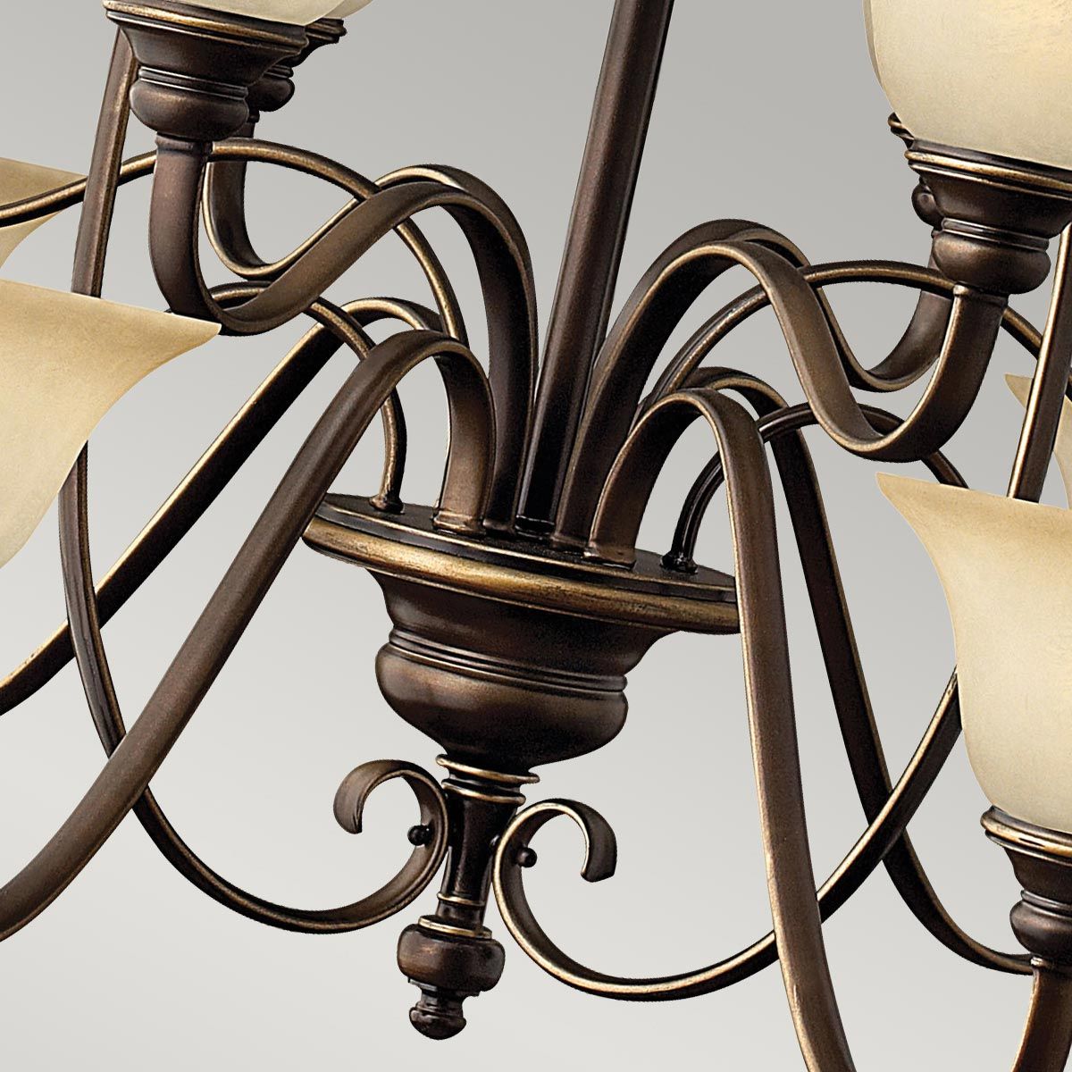 Hinkley Cello 15 Light Chandelier - Antique Bronze