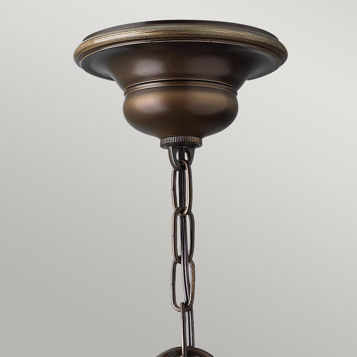 Hinkley Cello 3 Light Chandelier - Antique Bronze