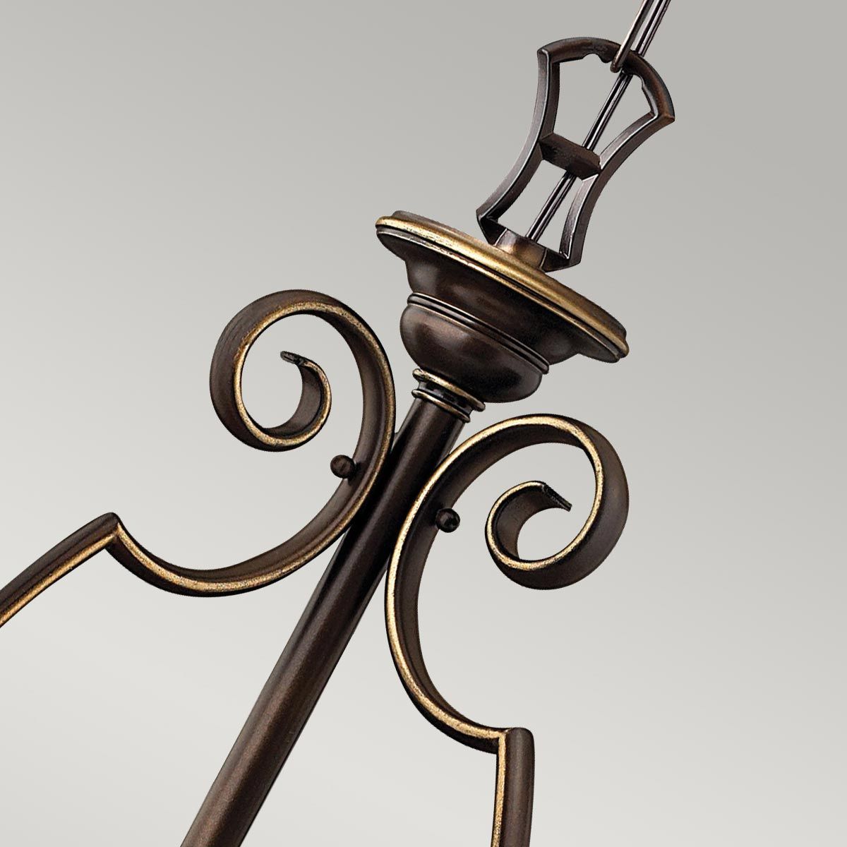 Hinkley Cello 6 Light Chandelier - Antique Bronze