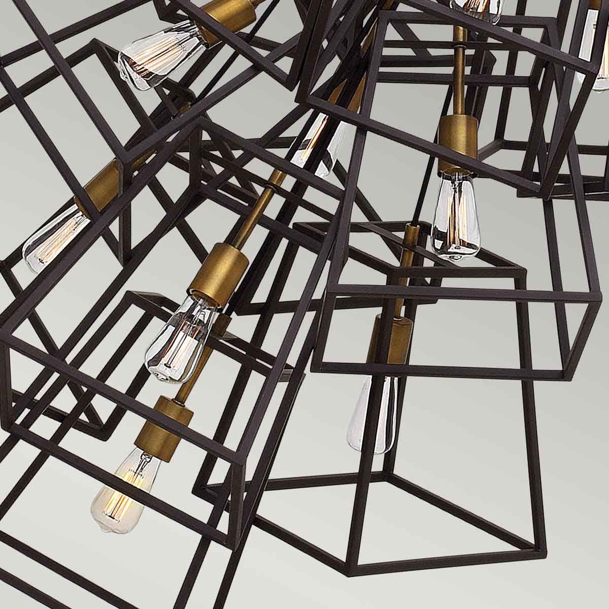 Hinkley Fulton 13 Light Large Foyer Chandelier - Bronze