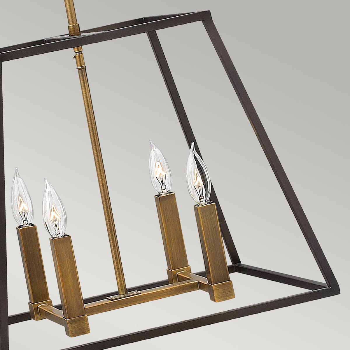 Hinkley Fulton 4 Light Pendant Chandelier - Bronze