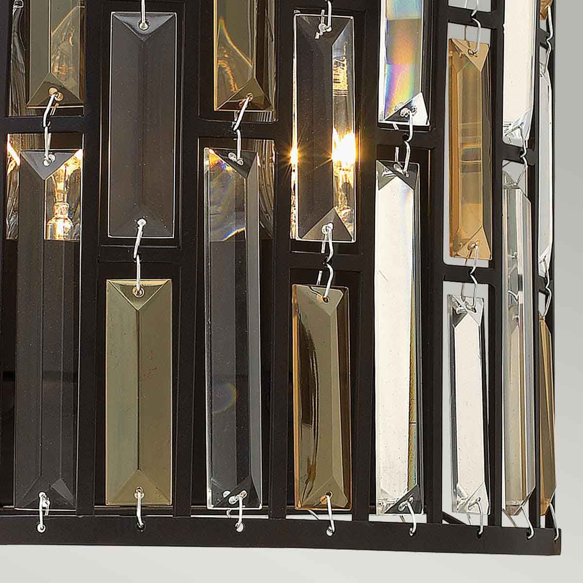 Hinkley Gemma 2 Light Wall Light - Vintage Bronze