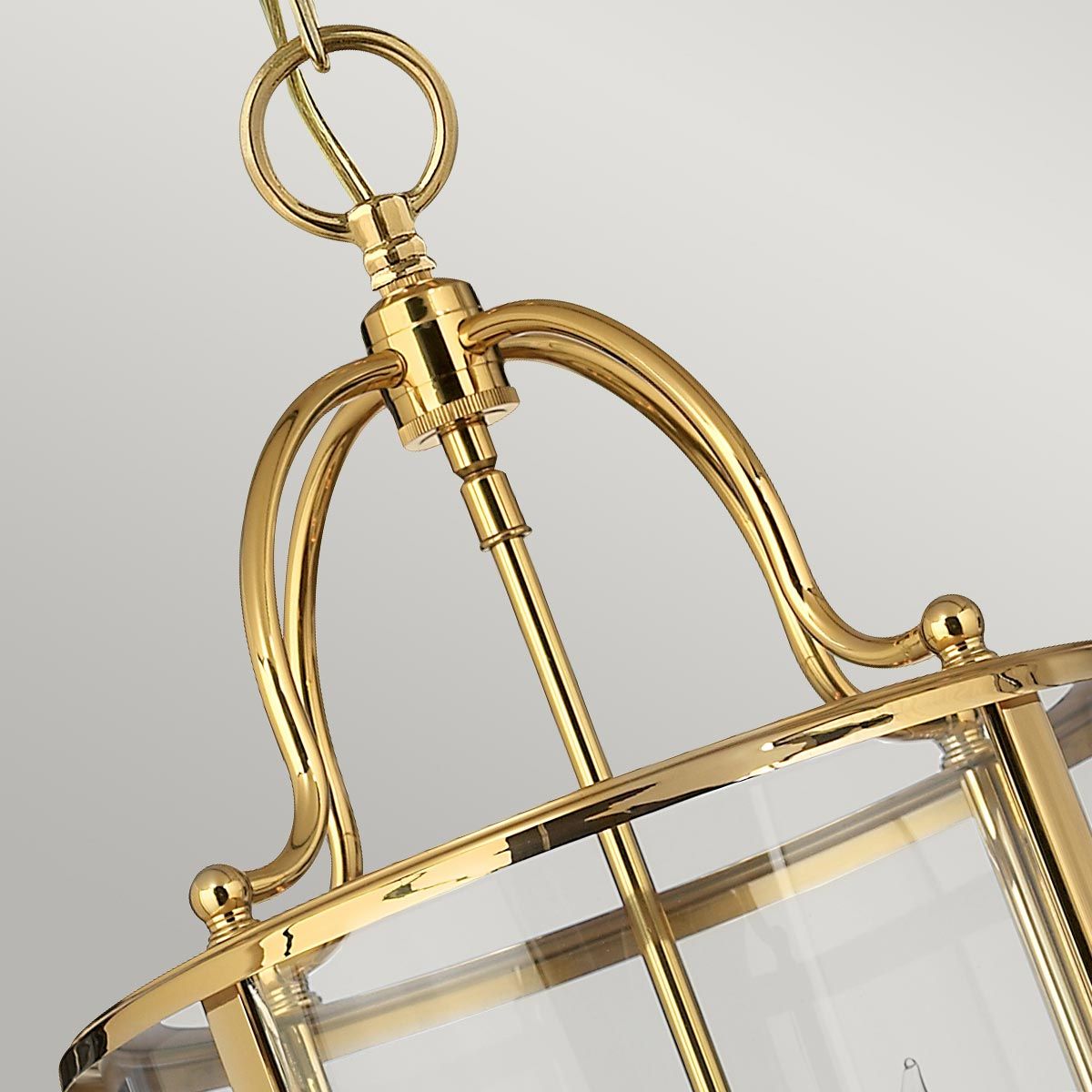 Hinkley Gentry 4 Light Medium Pendant - Polished Brass