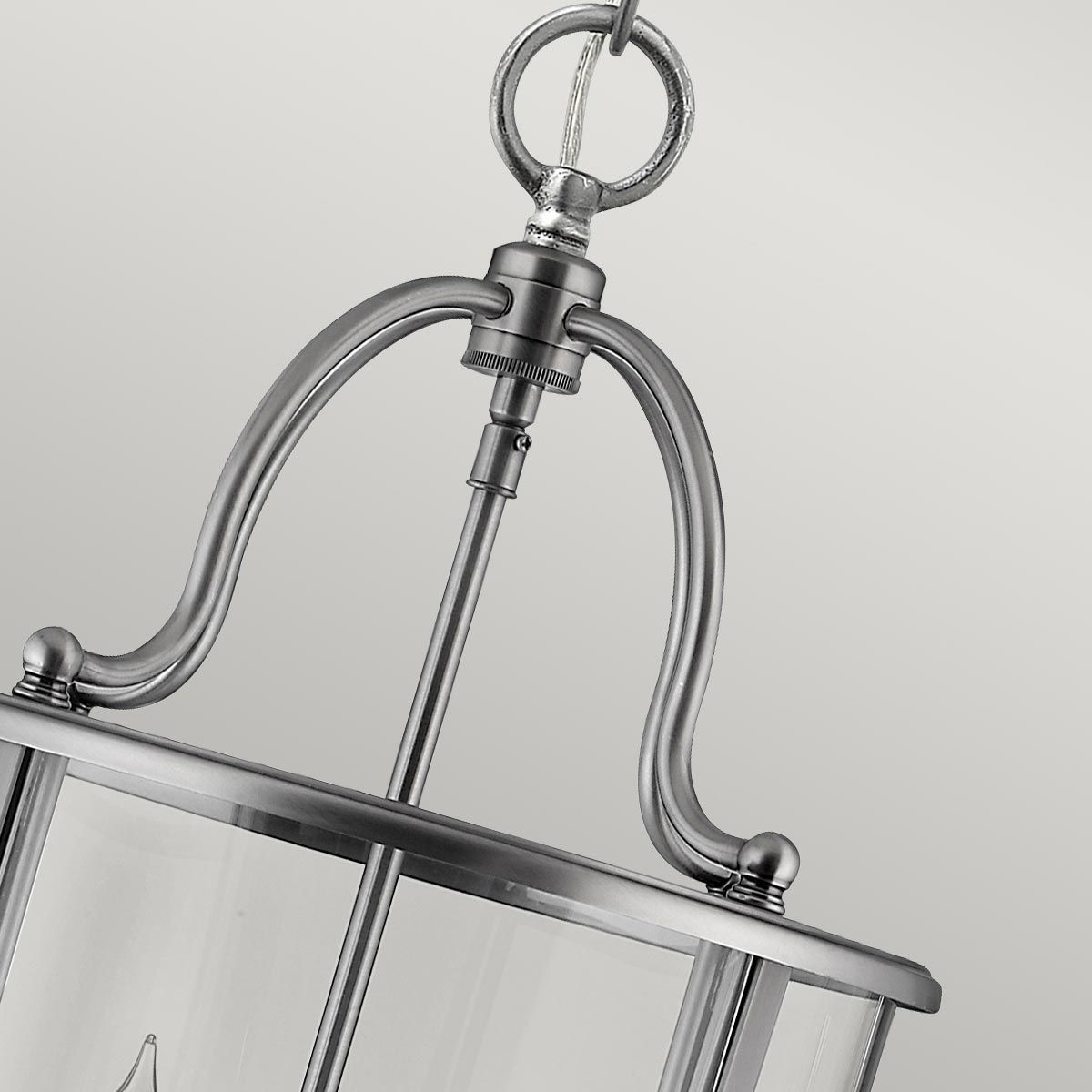 Hinkley Gentry 4 Light Medium Pendant - Pewter