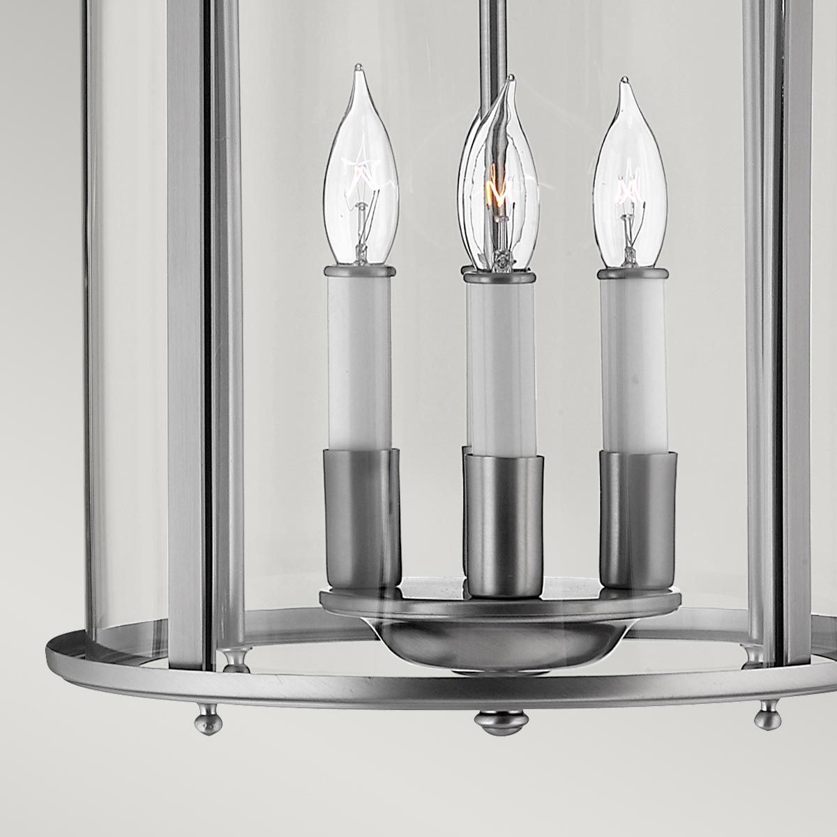Hinkley Gentry 4 Light Medium Pendant - Pewter