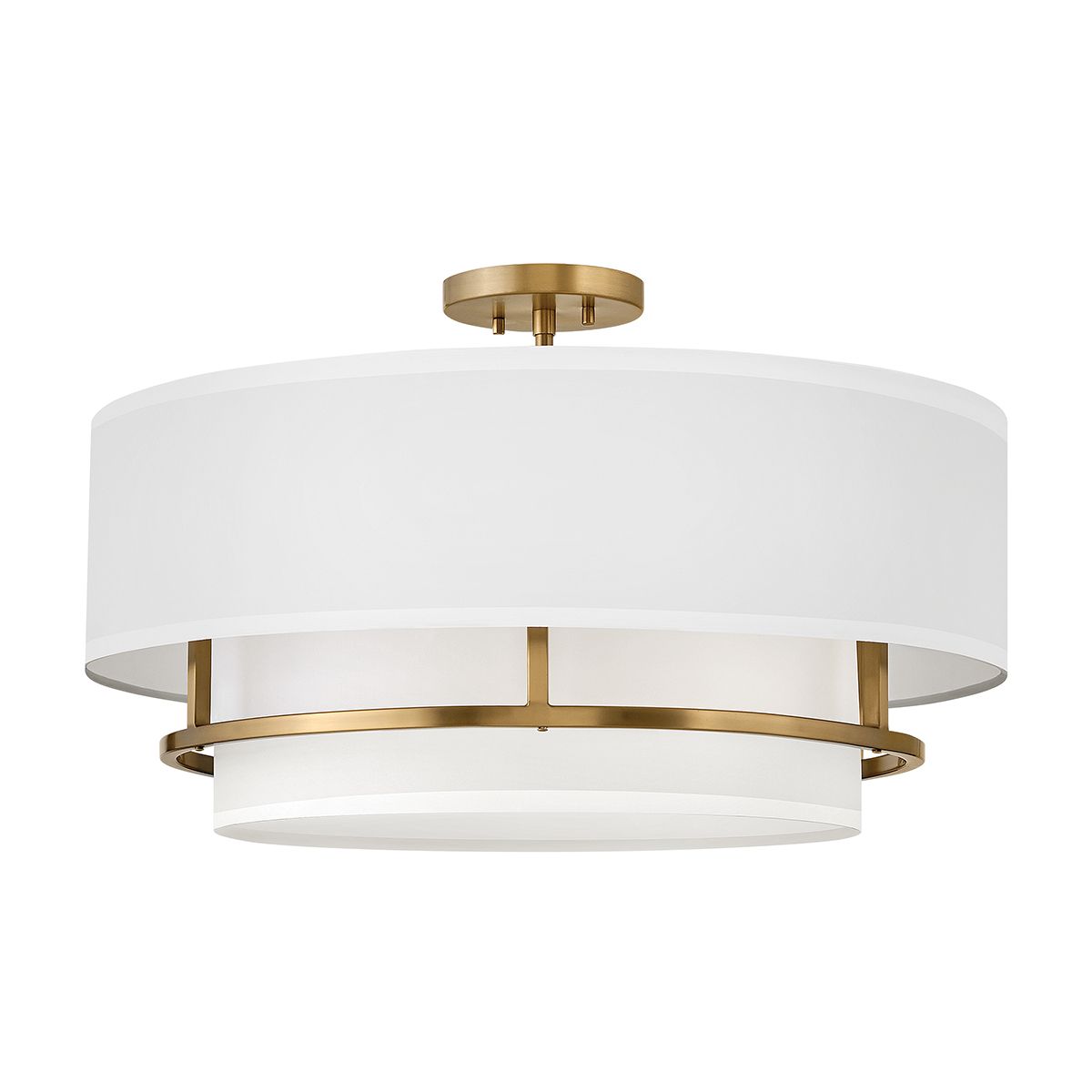 Hinkley Graham 4 Light Duo Mount - Lacquered Brass